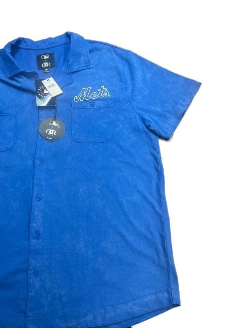 New York Mets Darius Rucker Collection by Fanatics Royal Blue Denim Button-Up Sh - Picture 8 of 13